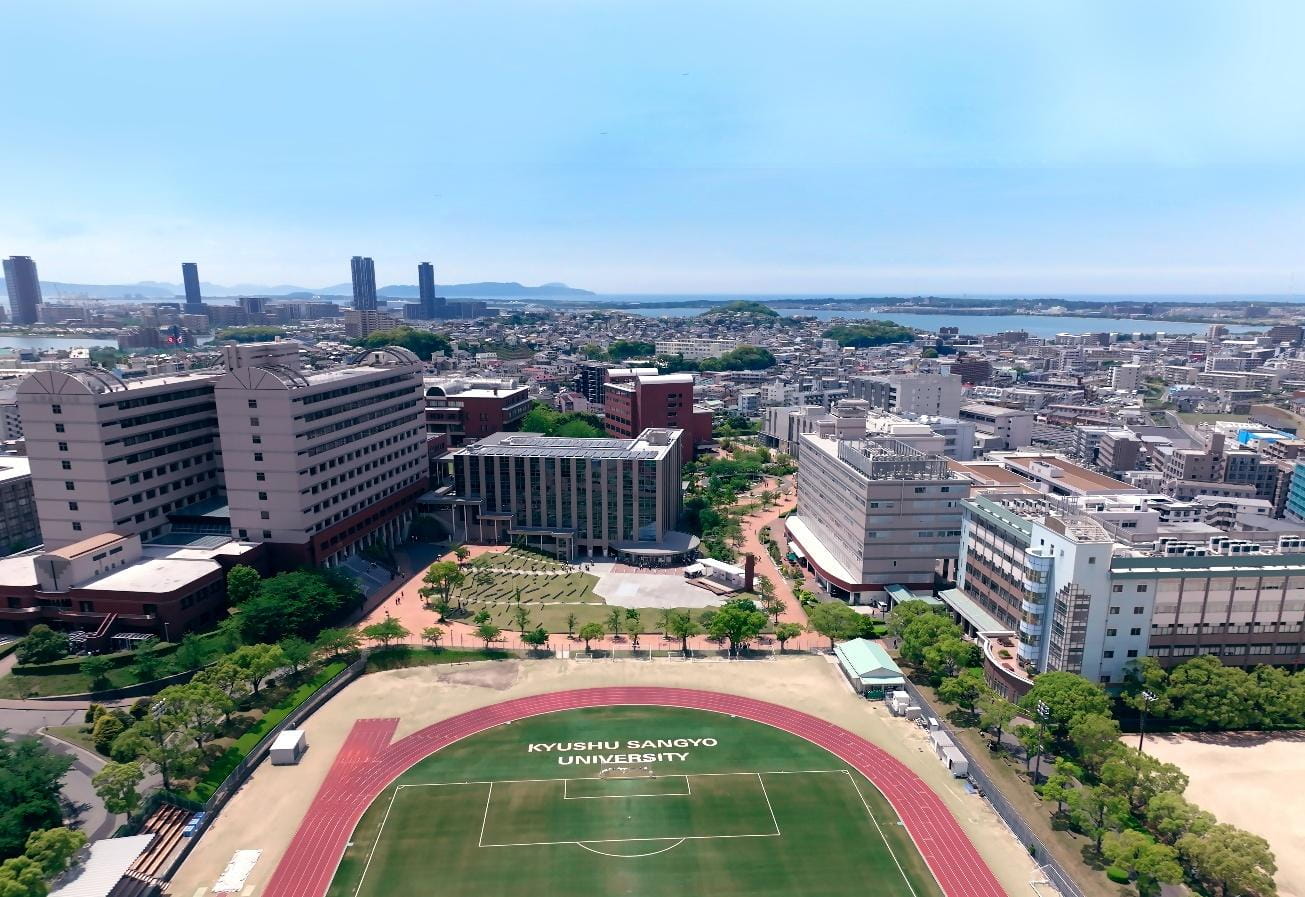 Aerial view of KSU campus